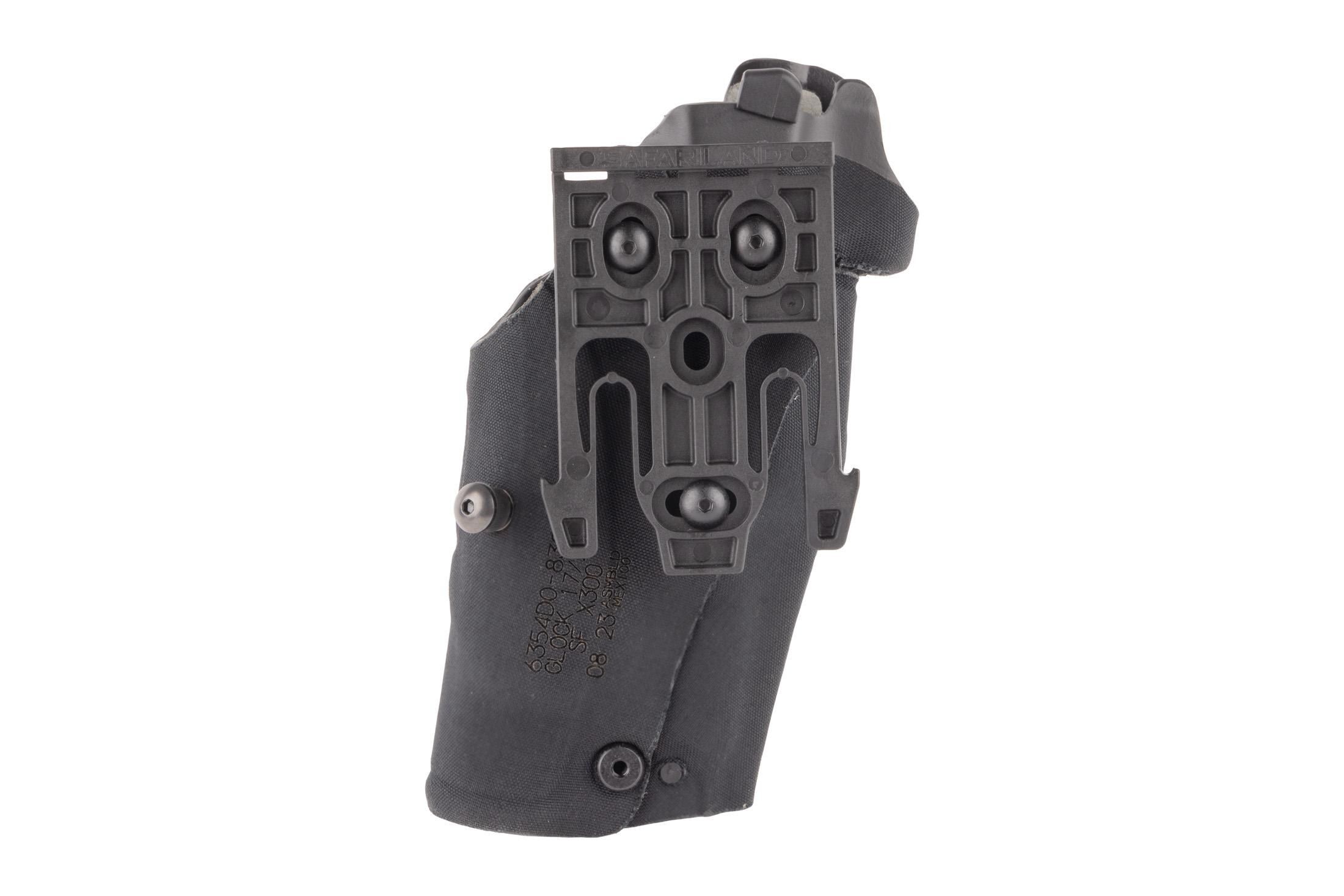 Safariland 6354DO ALS Leg Shroud Level I Tactical Holster for GLOCK 17 with  RDS/X300 - Cordura Black - Left Hand